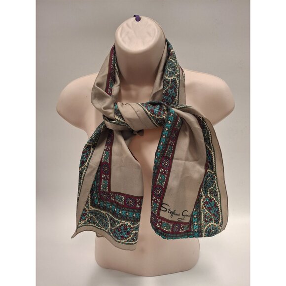 Stefano Guidi Paisley Print Scarf For Women - Picture 1 of 3